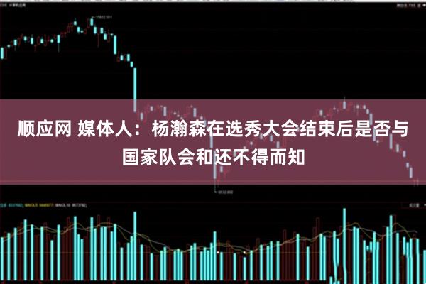 顺应网 媒体人：杨瀚森在选秀大会结束后是否与国家队会和还不得而知