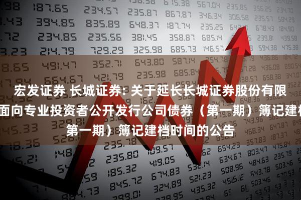 宏发证券 长城证券: 关于延长长城证券股份有限公司2025年面向专业投资者公开发行公司债券(第一期)簿记建档时间的公告