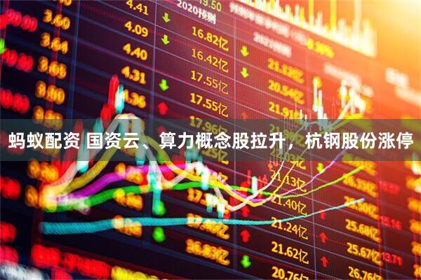 蚂蚁配资 国资云、算力概念股拉升，杭钢股份涨停